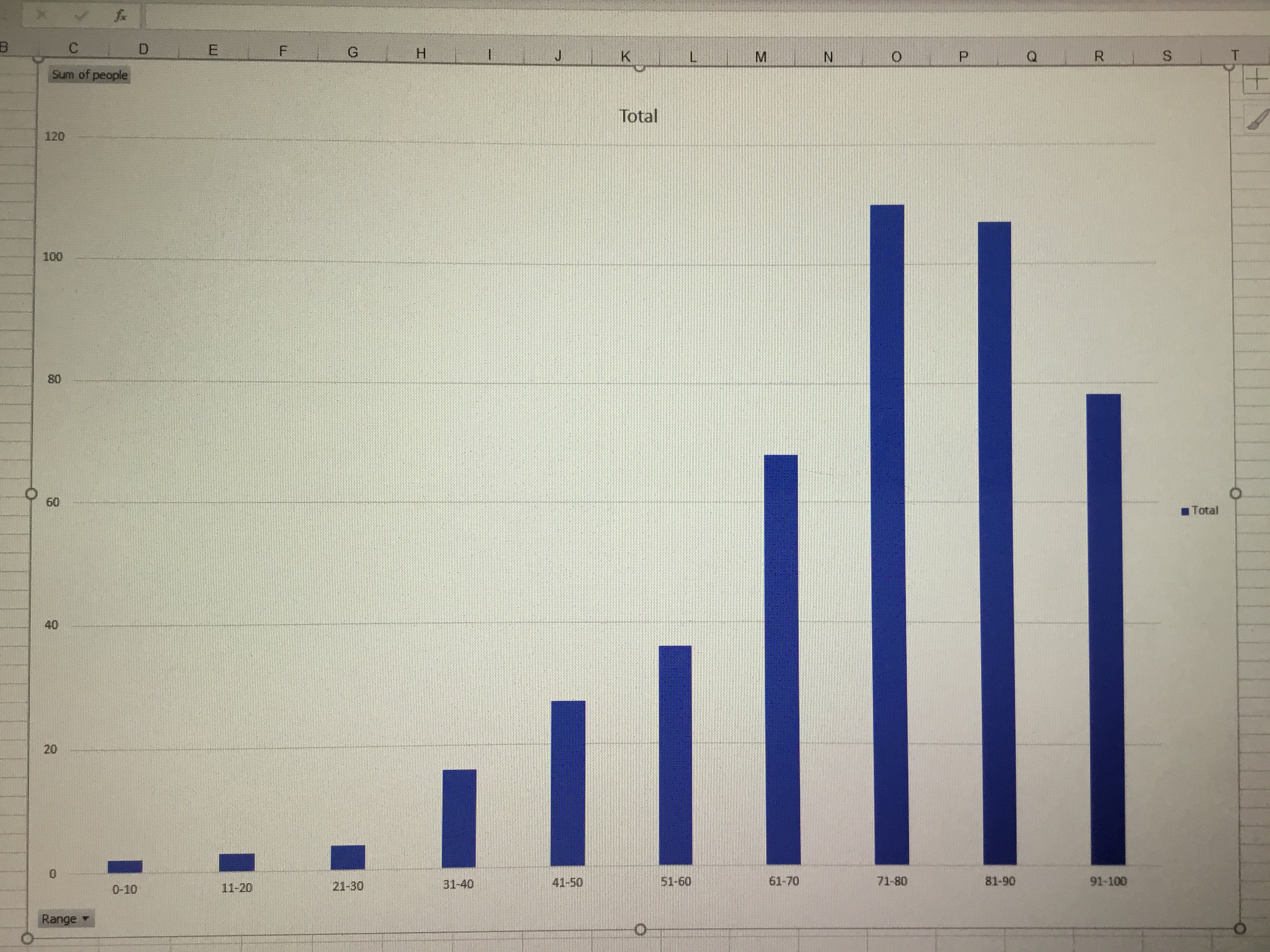 pivot table